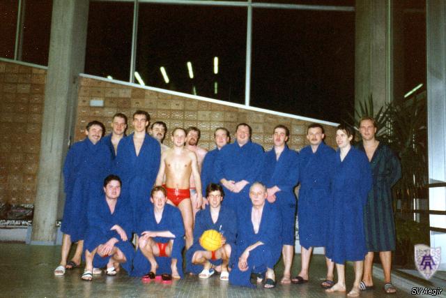 Das erste Mannschaftsfoto 1992