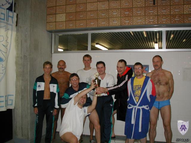 Die Siegermannschaft des Arnsberger Turnies 2001
